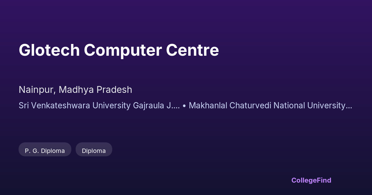 glotech computer centre