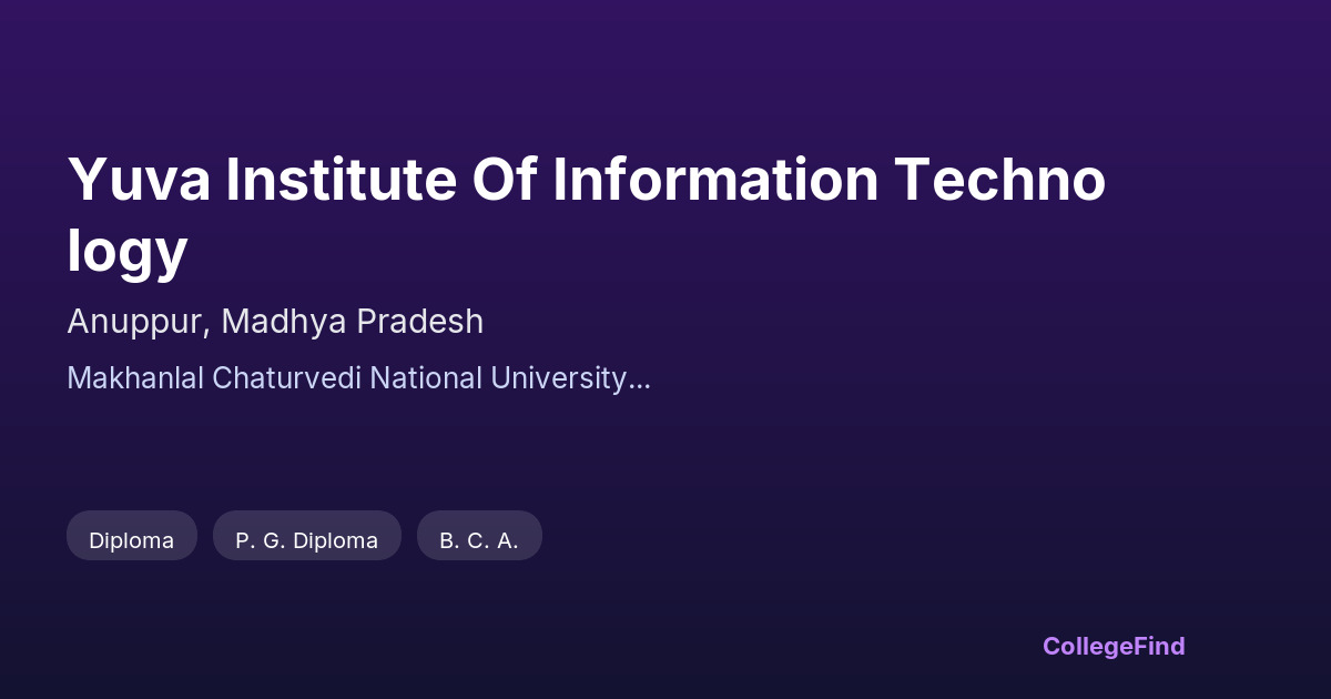 yuva institute of information technology
