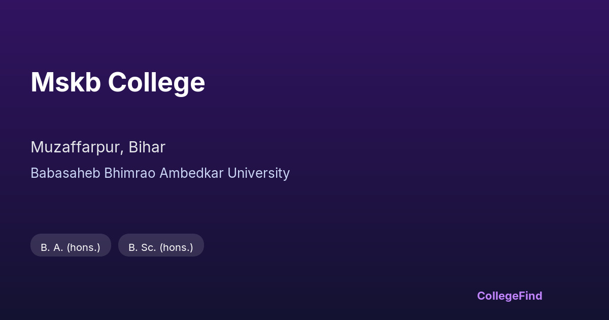 mskb college