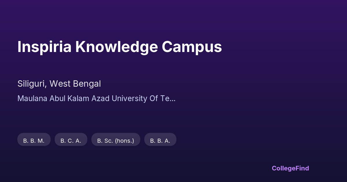 inspiria knowledge campus
