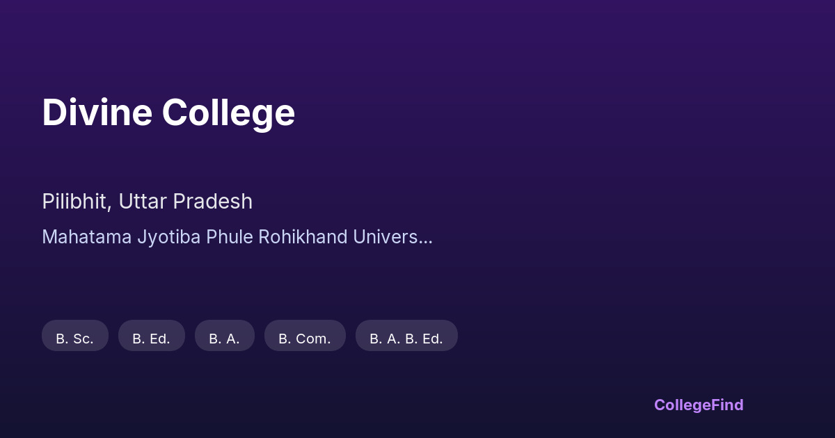 divine college