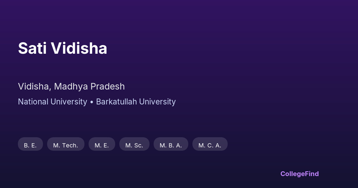 sati vidisha