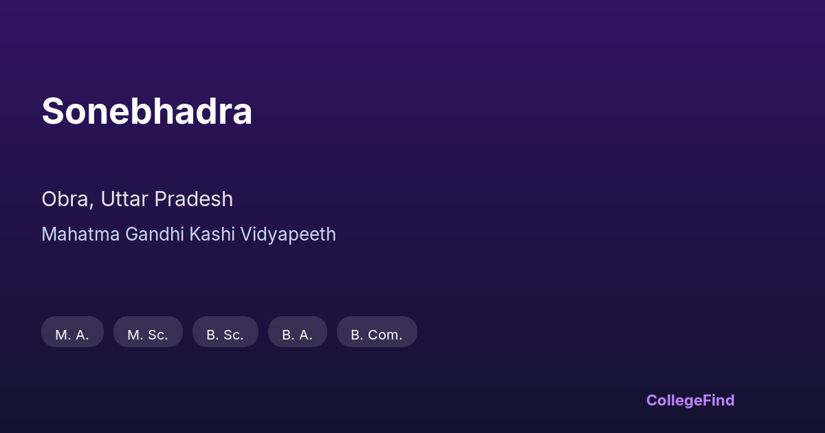 sonebhadra