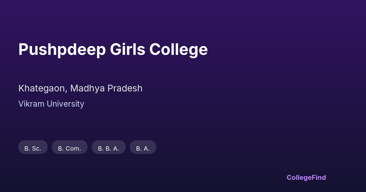 pushpdeep girls college