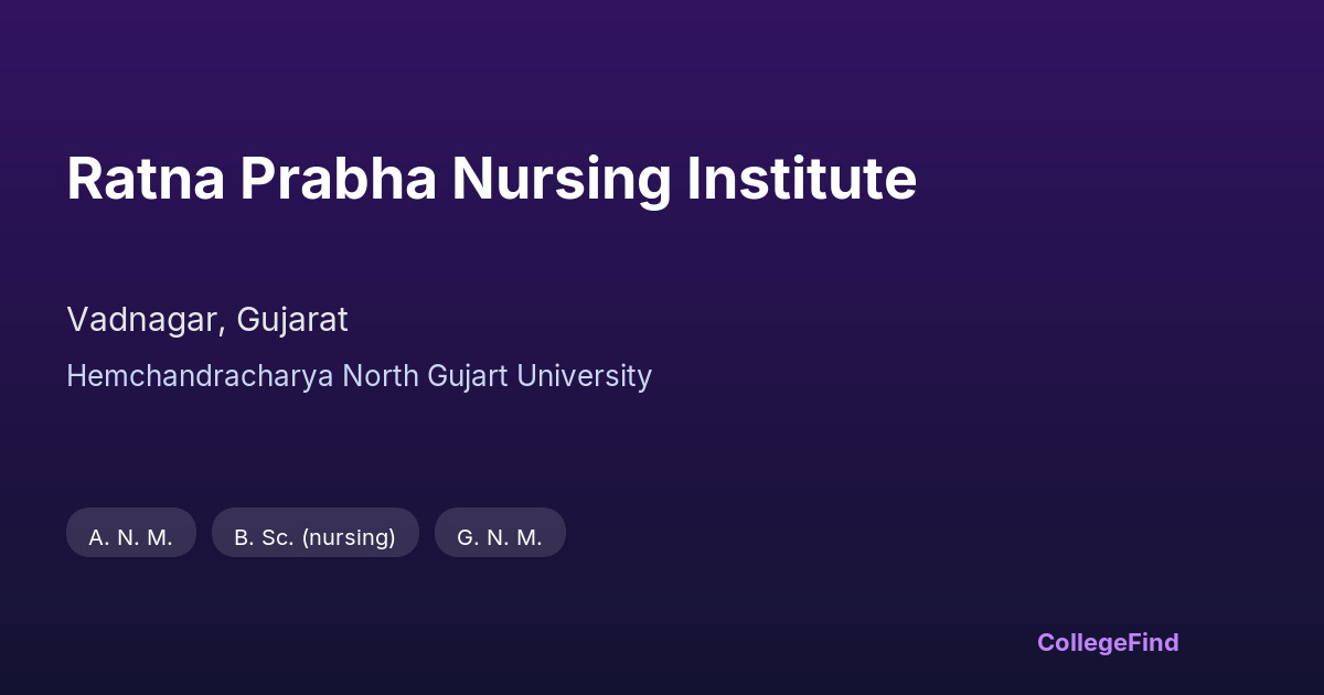 ratna prabha nursing institute