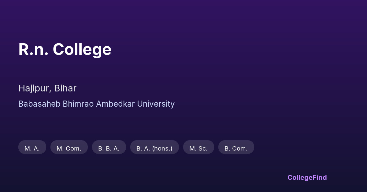 r.n. college
