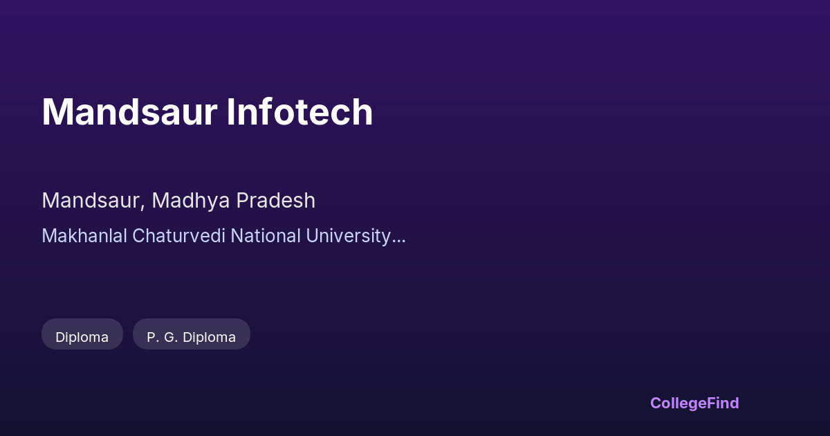 mandsaur infotech