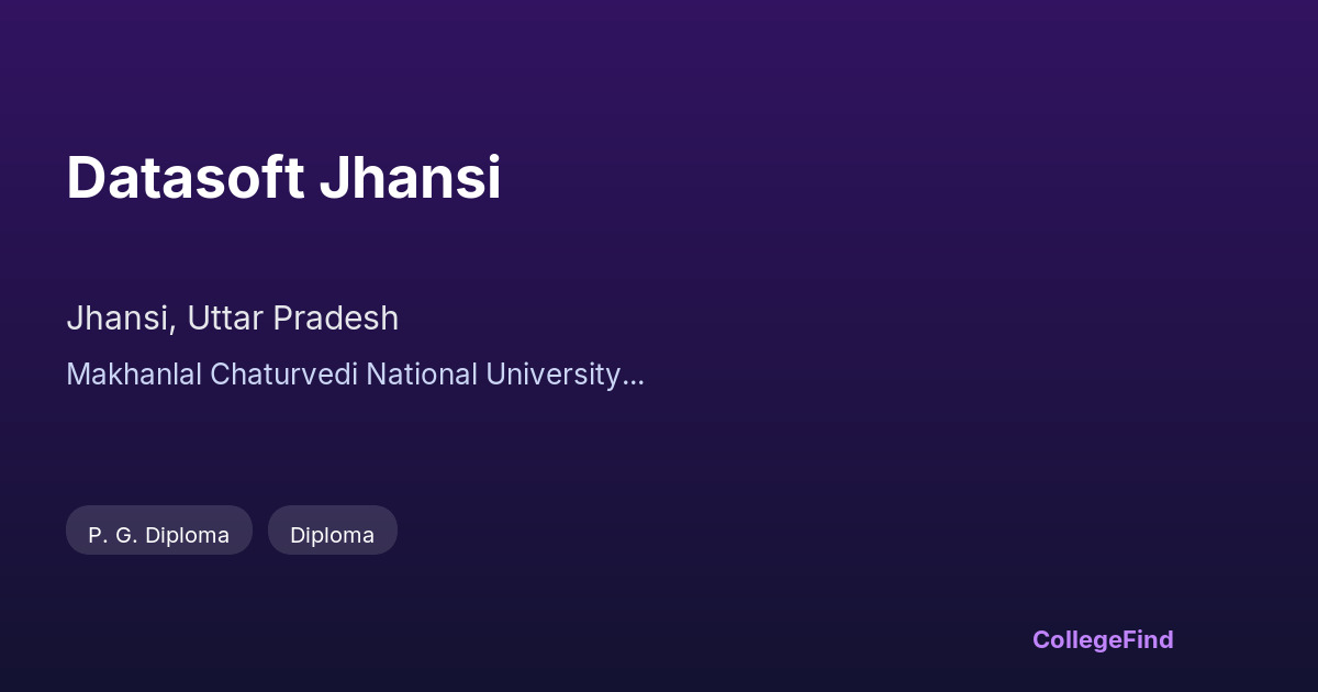 datasoft jhansi