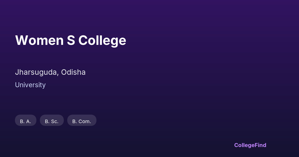 women s college