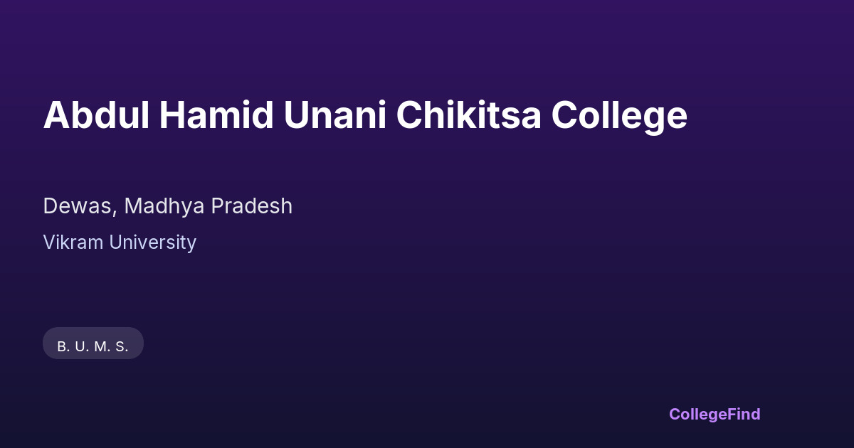abdul hamid unani chikitsa college
