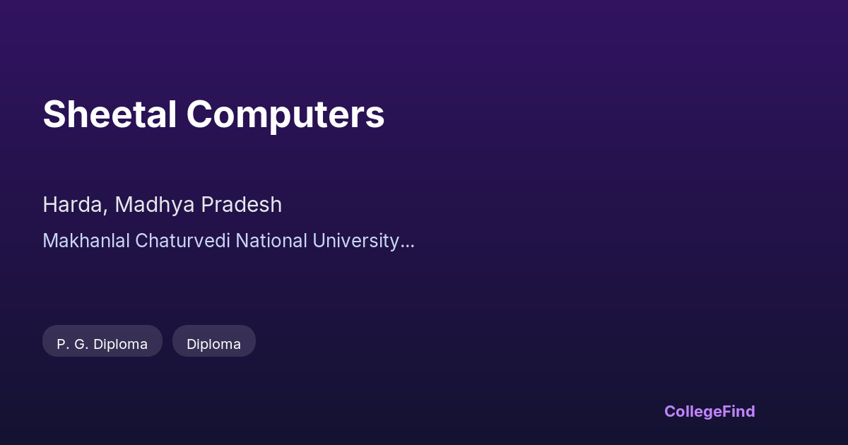 sheetal computers