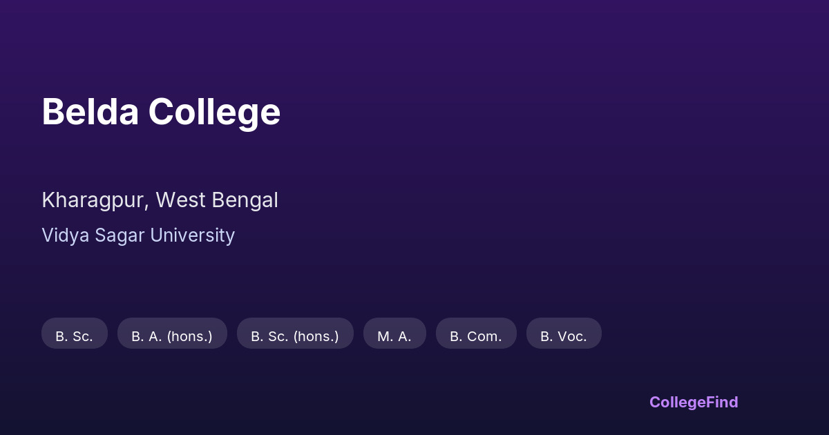 belda college