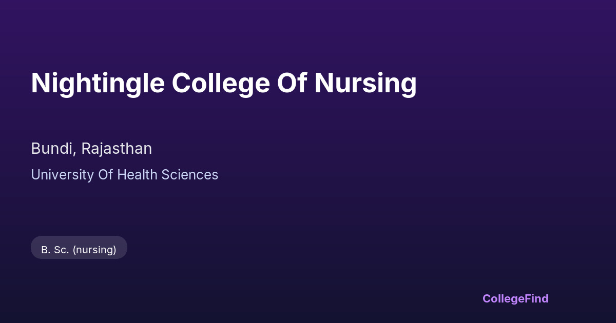 nightingle college of nursing