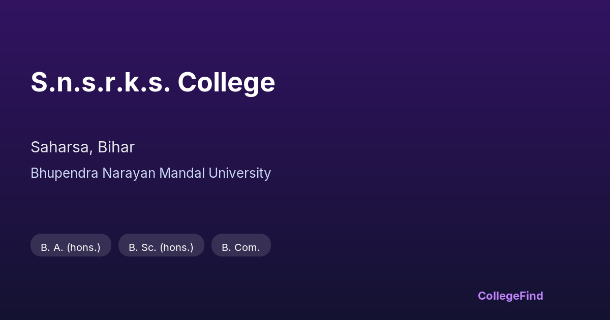 s.n.s.r.k.s. college