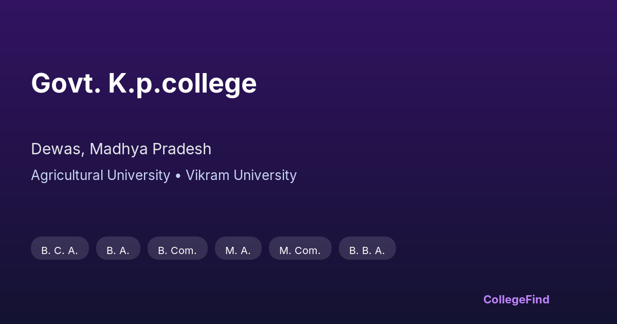 govt. k.p.college