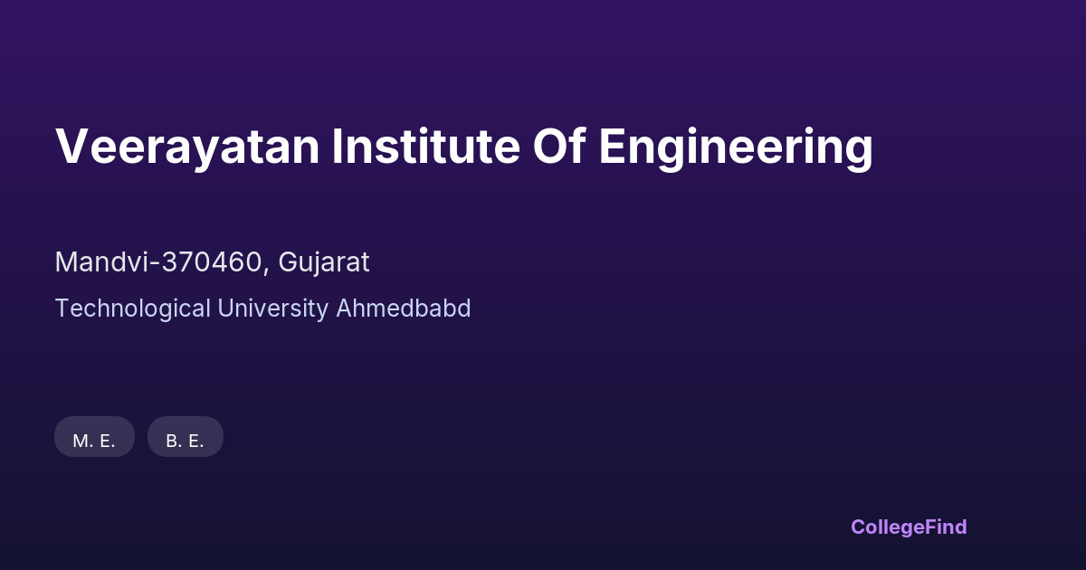 veerayatan institute of engineering