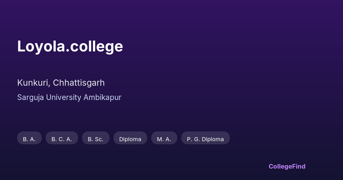 loyola.college