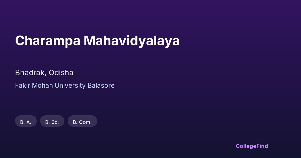 charampa mahavidyalaya