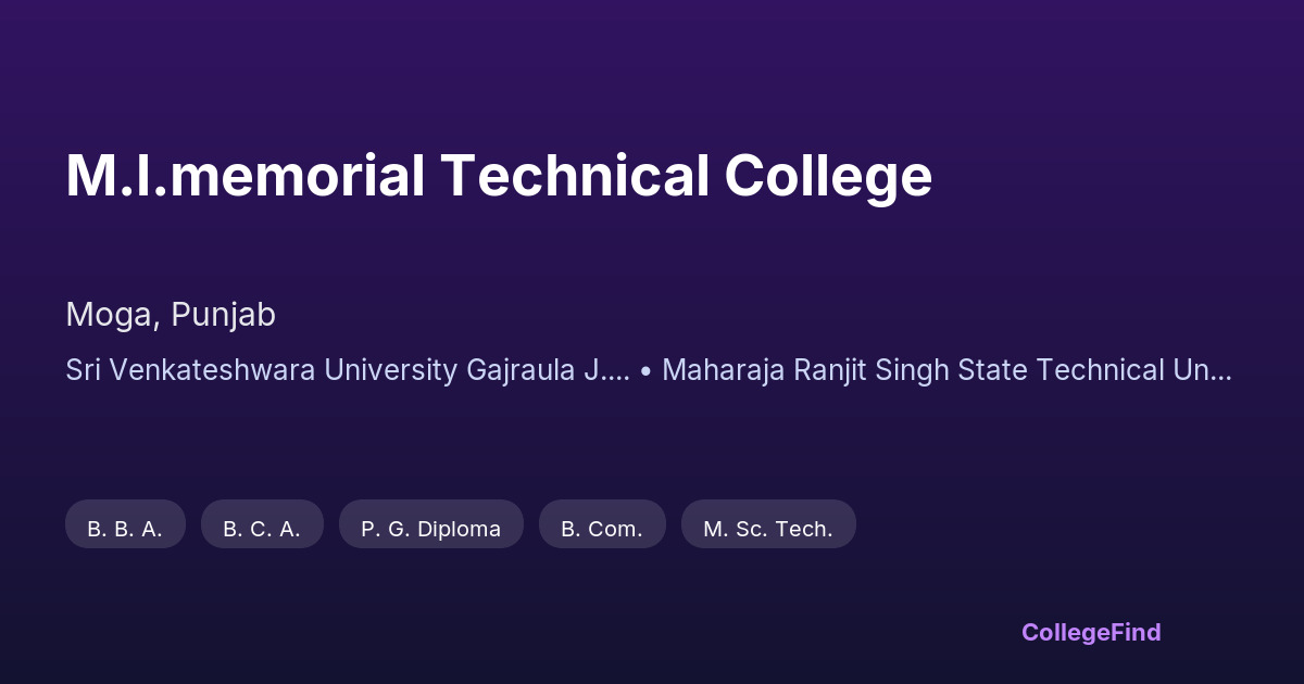 m.l.memorial technical college