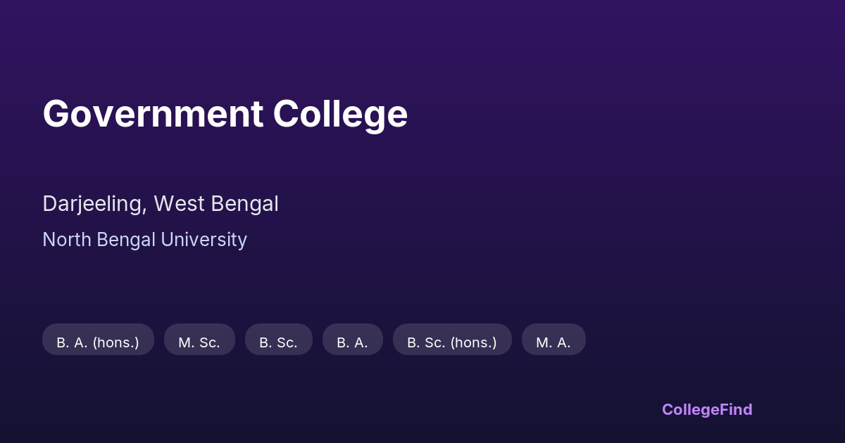 government college