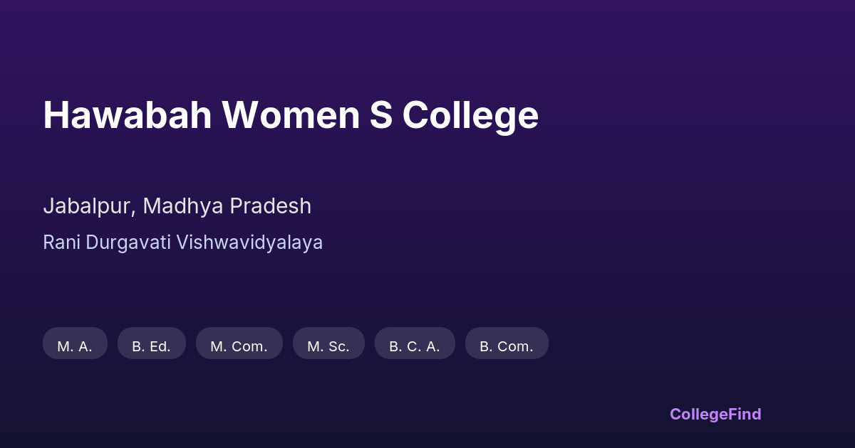hawabah women s college
