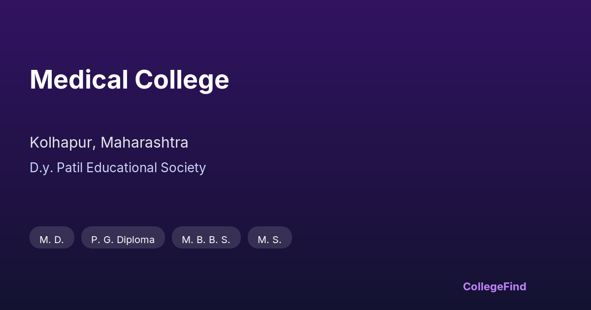medical college