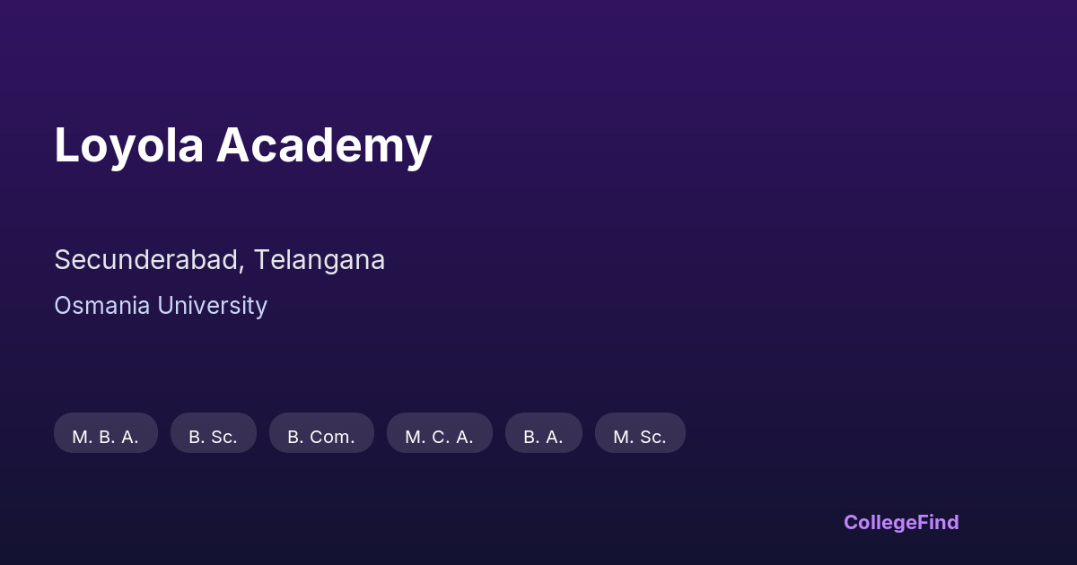loyola academy