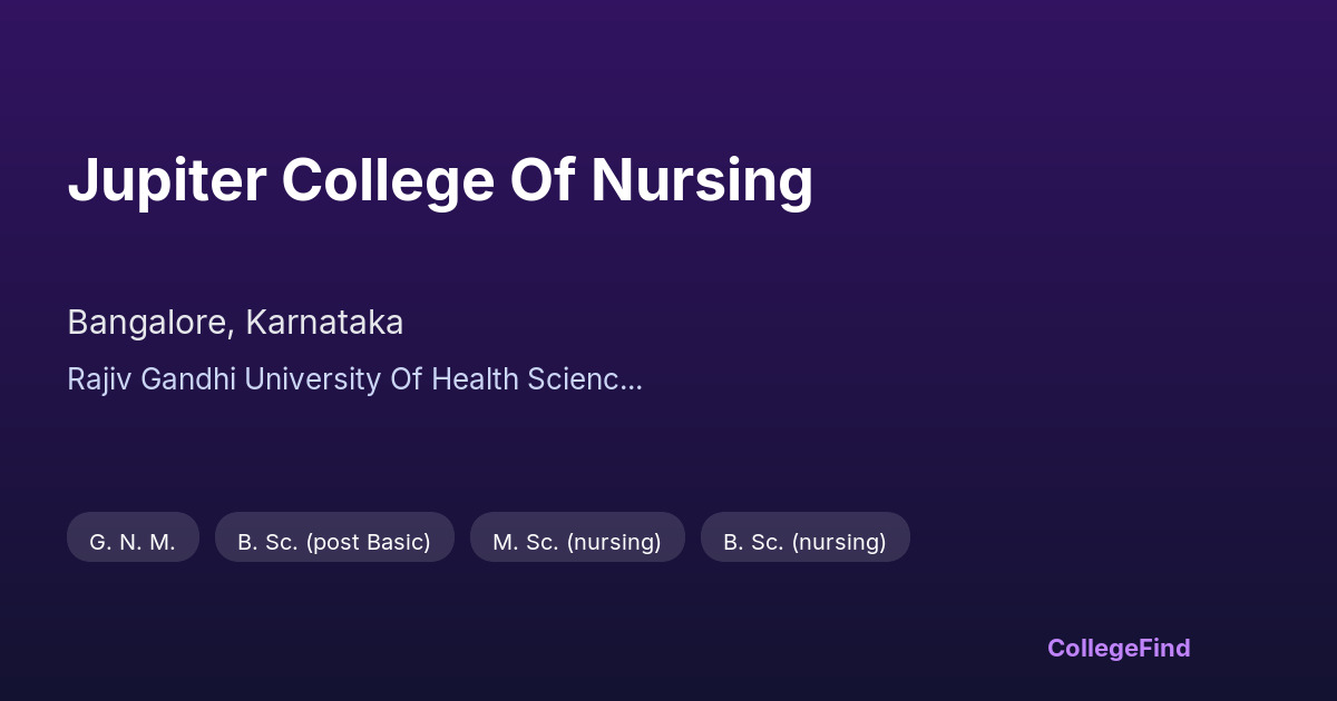 jupiter college of nursing