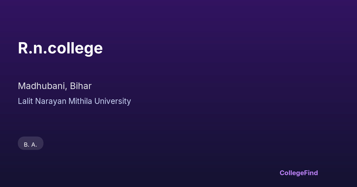 r.n.college