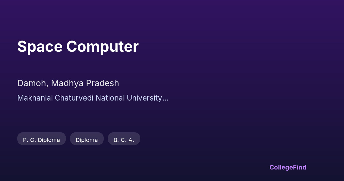 space computer