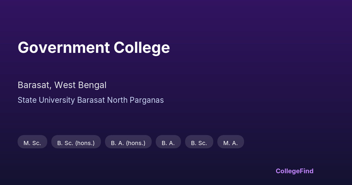 government college