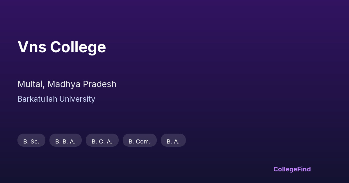 vns college