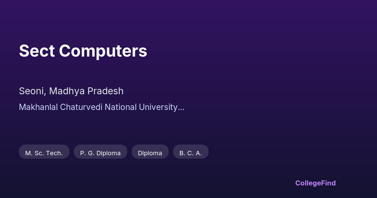 sect computers