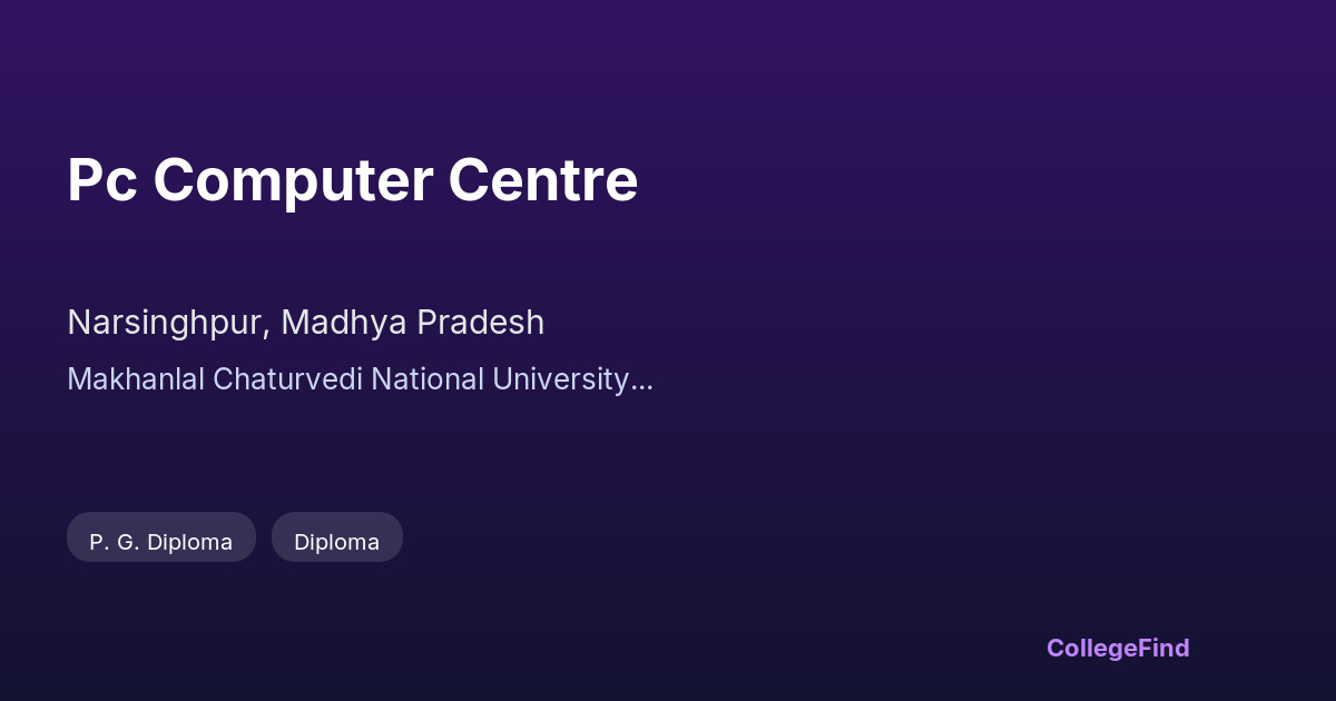 pc computer centre