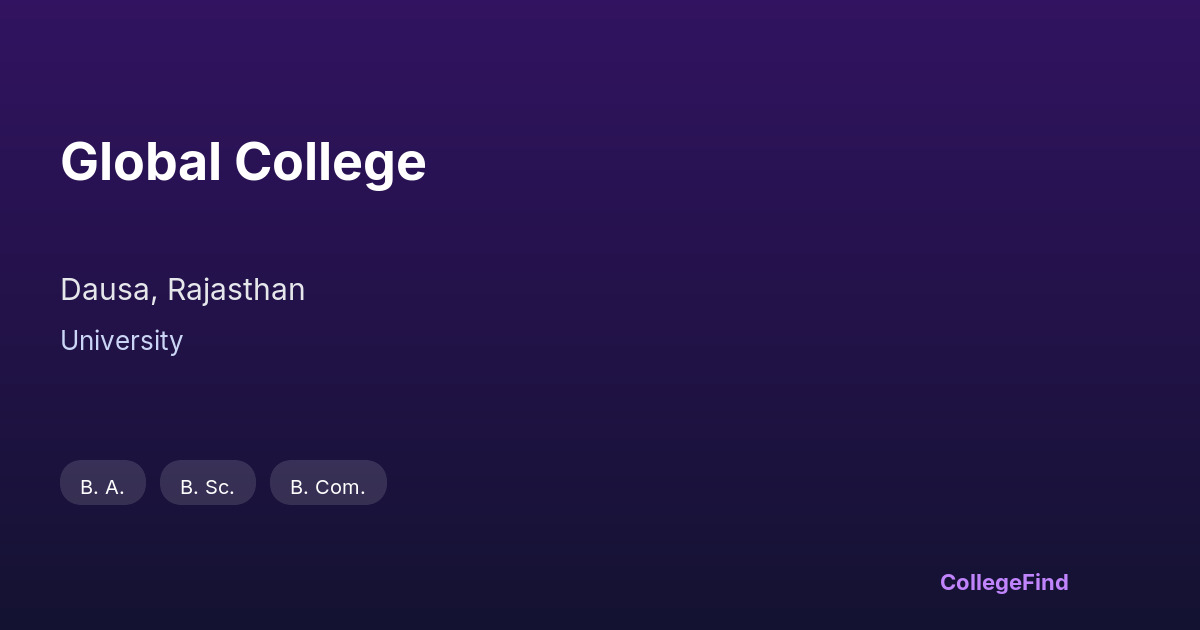 global college