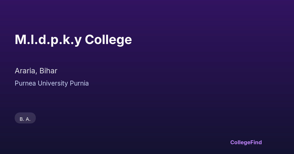 m.l.d.p.k.y college