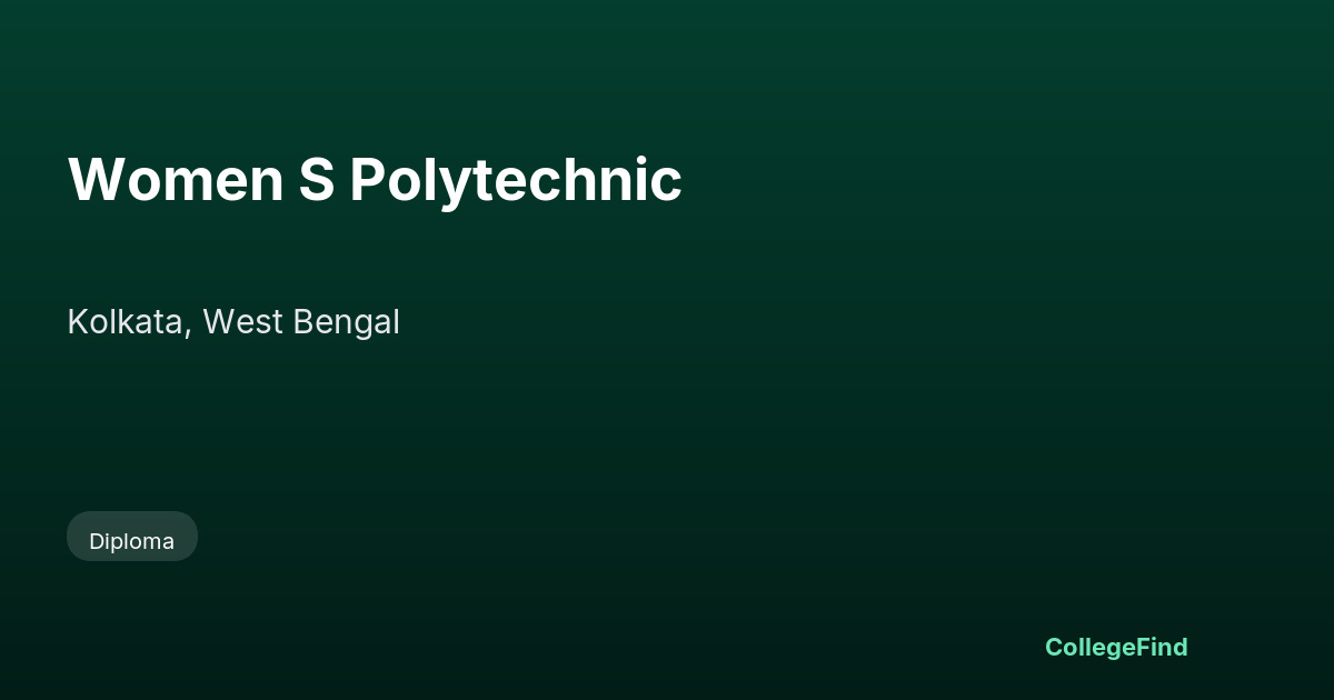 women s polytechnic