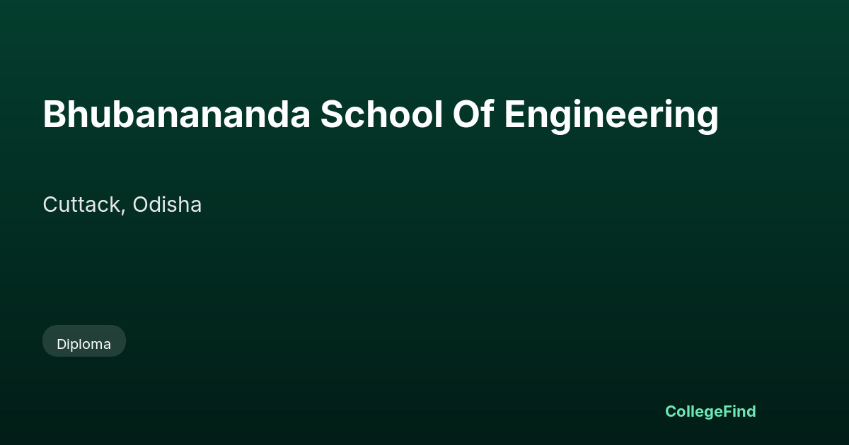 bhubanananda school of engineering