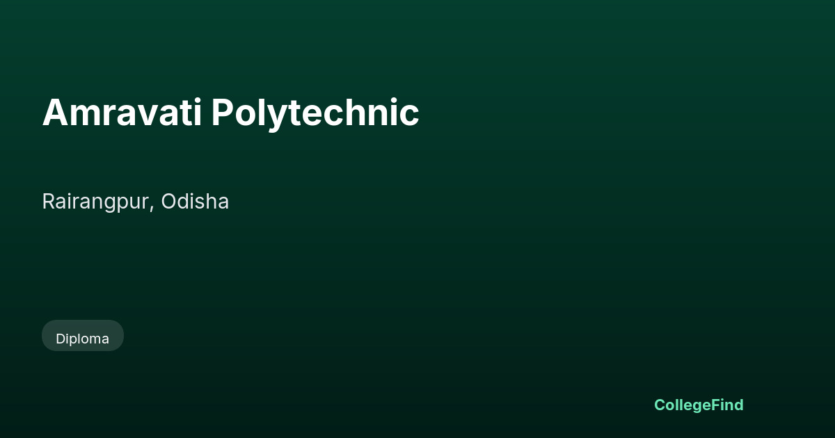 amravati polytechnic