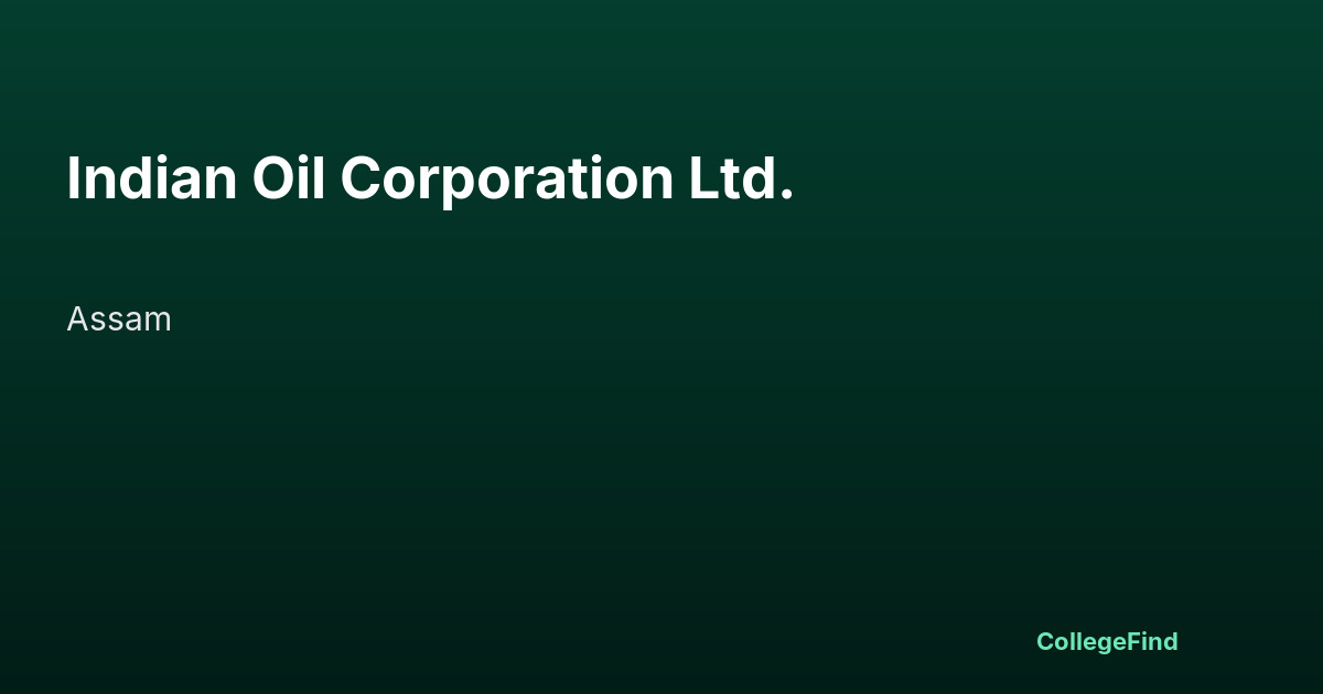 indian oil corporation ltd.