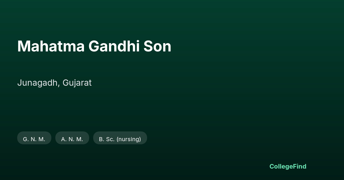 mahatma gandhi son