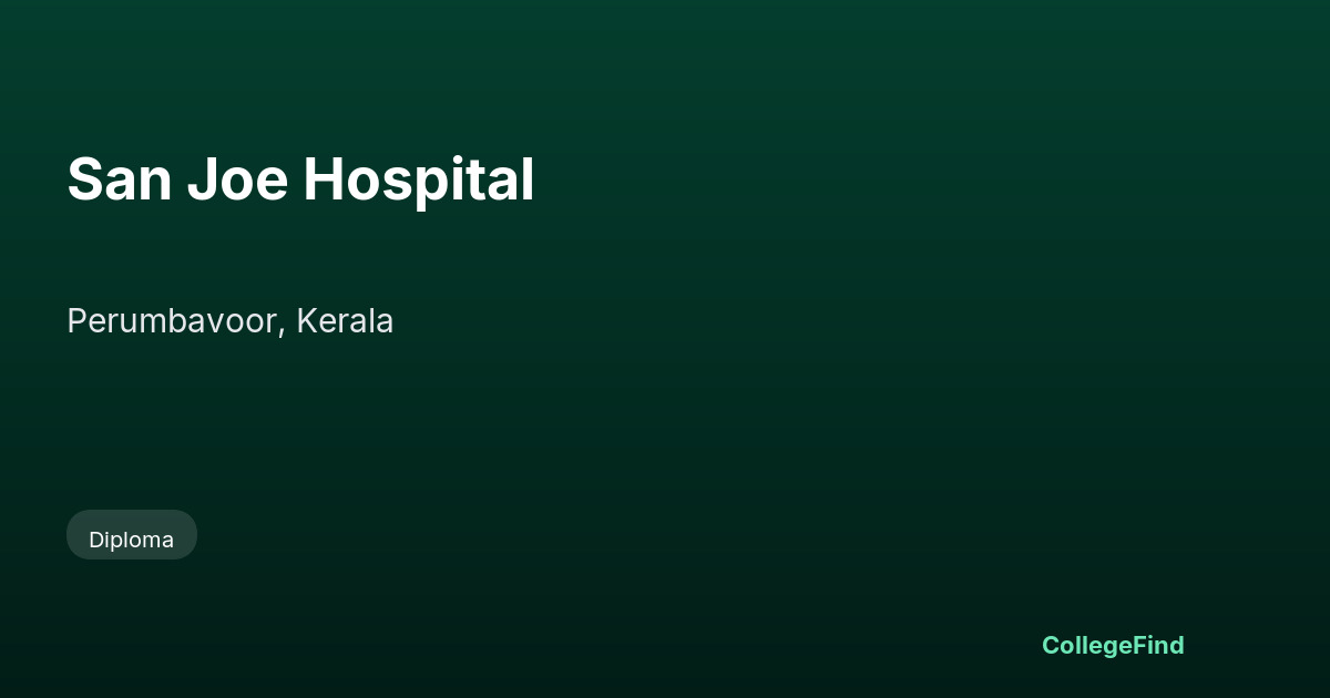 san joe hospital