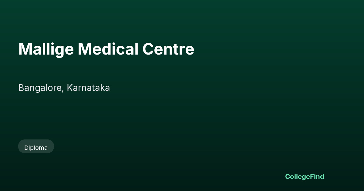mallige medical centre