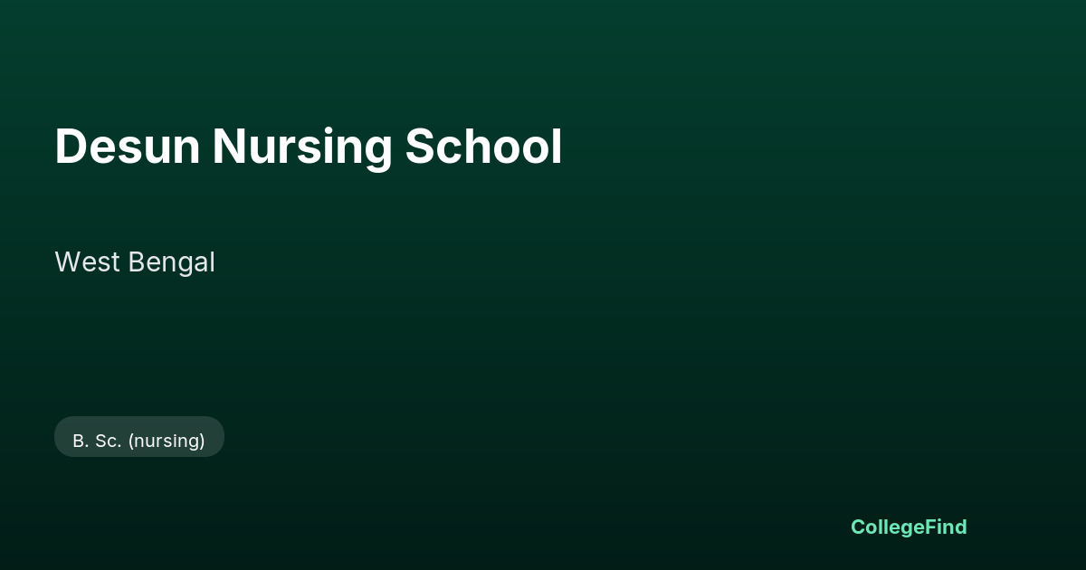 desun nursing school