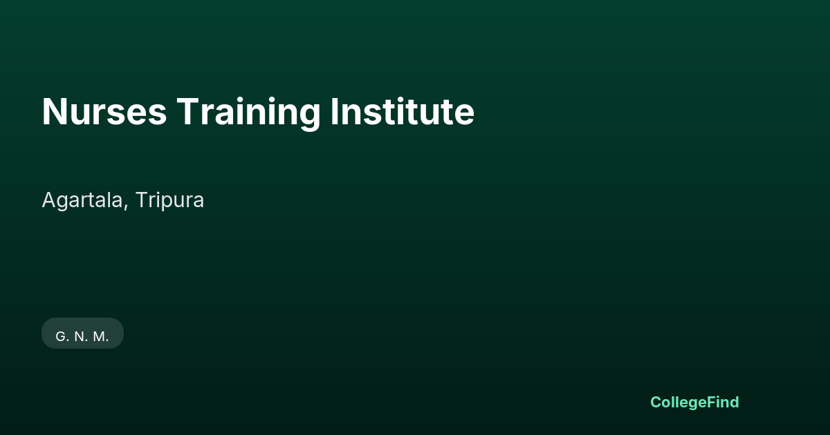 nurses training institute