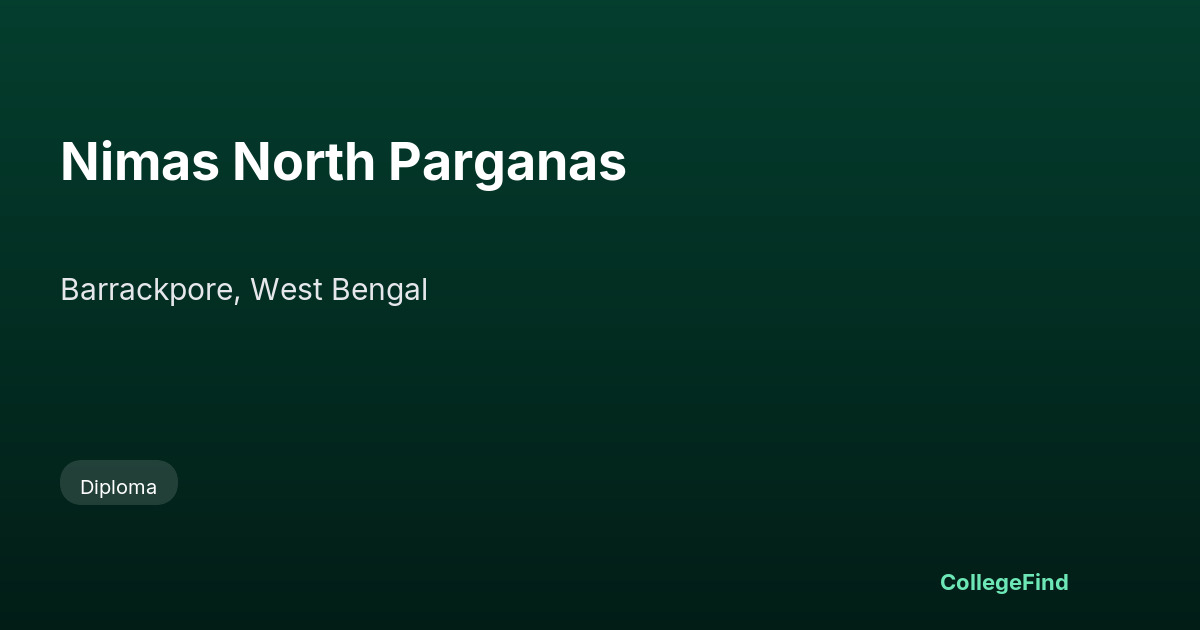 nimas north parganas