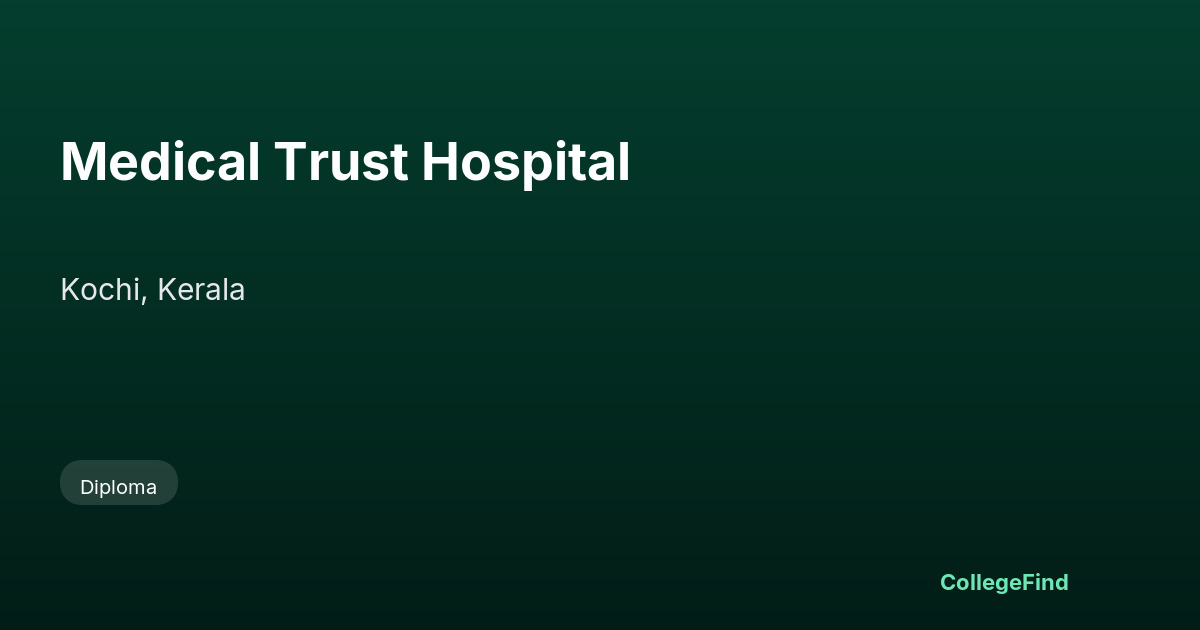 medical trust hospital