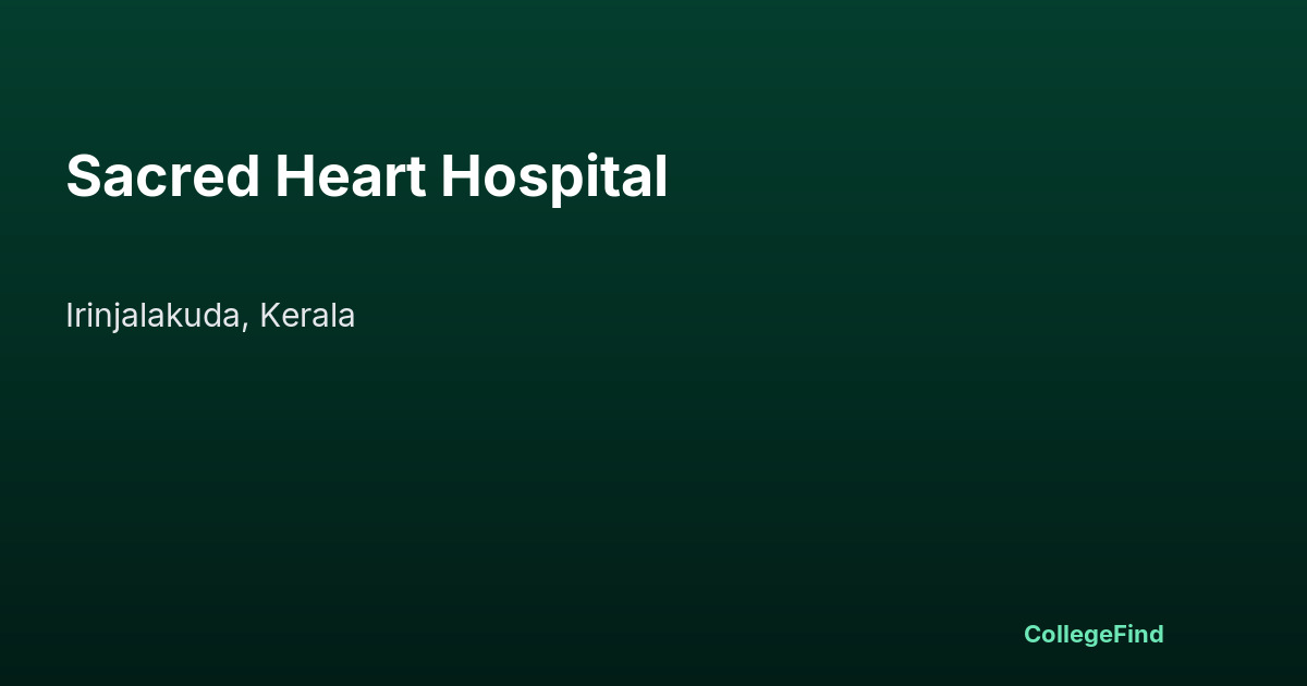 sacred heart hospital