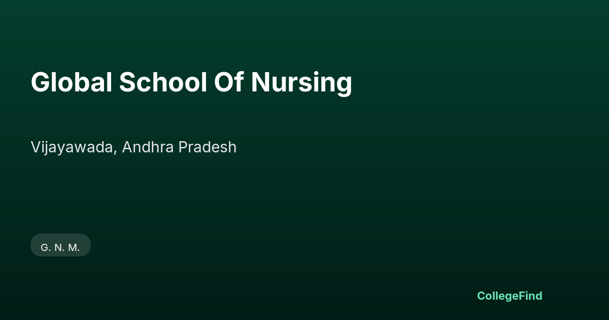 global school of nursing