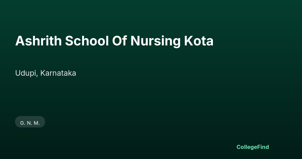 ashrith school of nursing kota